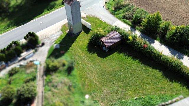 Baugrundstück in ruhiger Ortsrandlage von Sachsen – Einfamilienhaus oder Modulhausbebauung möglich, 91578 Leutershausen, Grundstück