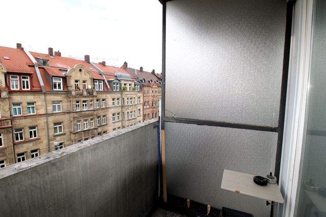 Gemütlich möbliertes Apartment mit Balkon - zentral in Nürnberg - Balkon