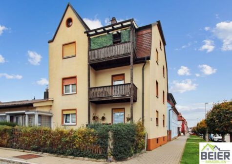 Gepflegtes Mehrfamilienhaus in zentraler Lage Ansbachs, 91522 Ansbach, Mehrfamilienhaus