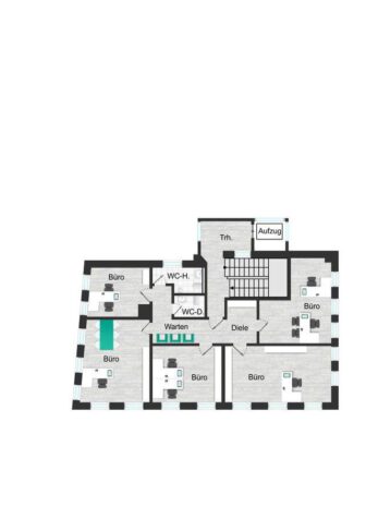 Büroflächen mit Stil: Repräsentatives Geschäftshaus am Herrieder Tor, 91522 Ansbach, Bürohaus