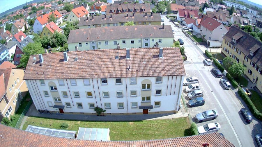 Renovierte 3-Zimmer Wohnung in ruhiger Siedlungslage - Luftbild