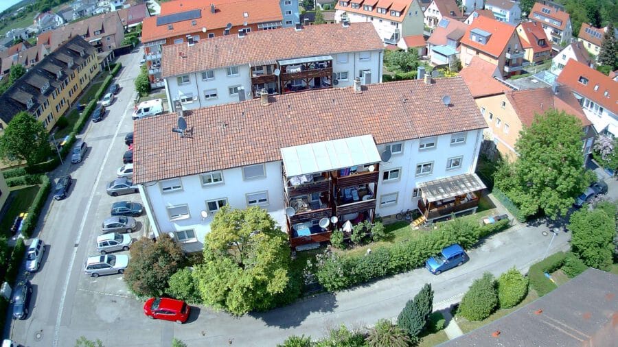 Renovierte 3-Zimmer Wohnung in ruhiger Siedlungslage - Luftbild