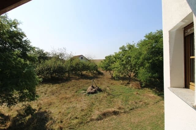 Ein- Zweifamilienhaus in ruhiger Naturlage - Blick vom Balkon