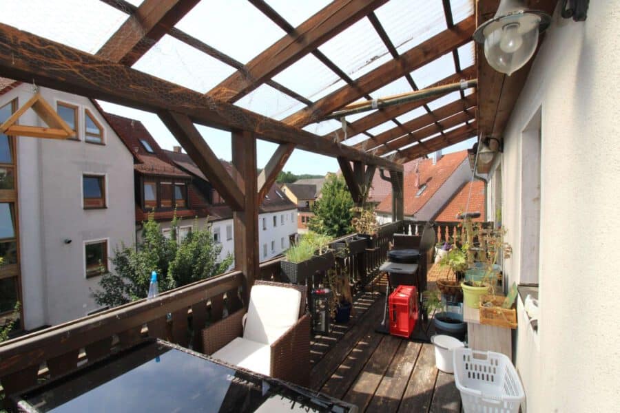 Ideal geschnittene 3-Zimmer Wohnung im Ortskern - Balkon