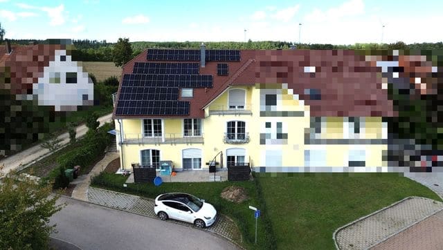 Repräsentatives Wohnen mit vielseitigen Nutzungsmöglichkeiten - Luftbild