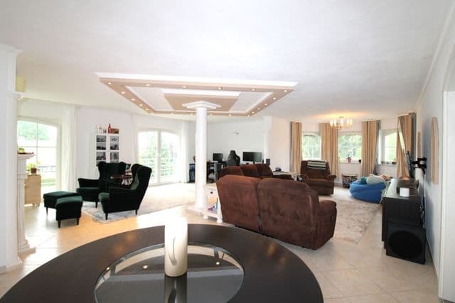 Repräsentatives Wohnen mit vielseitigen Nutzungsmöglichkeiten - Wohnzimmer